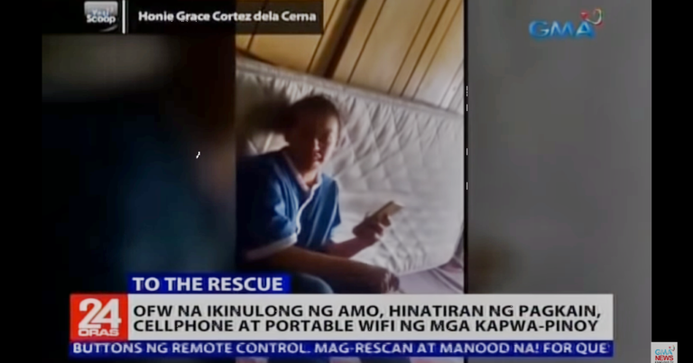 [WATCH] Fellow-OFWs Rescue a Friend Locked up by Employer in Kuwait