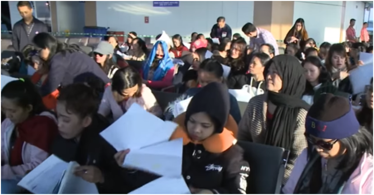 Number of Filipinos Leaving Kuwait on the Rise